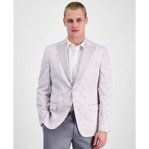 Alfani Men's Slim-Fit Floral Evening Jacket Pink B4HP $295